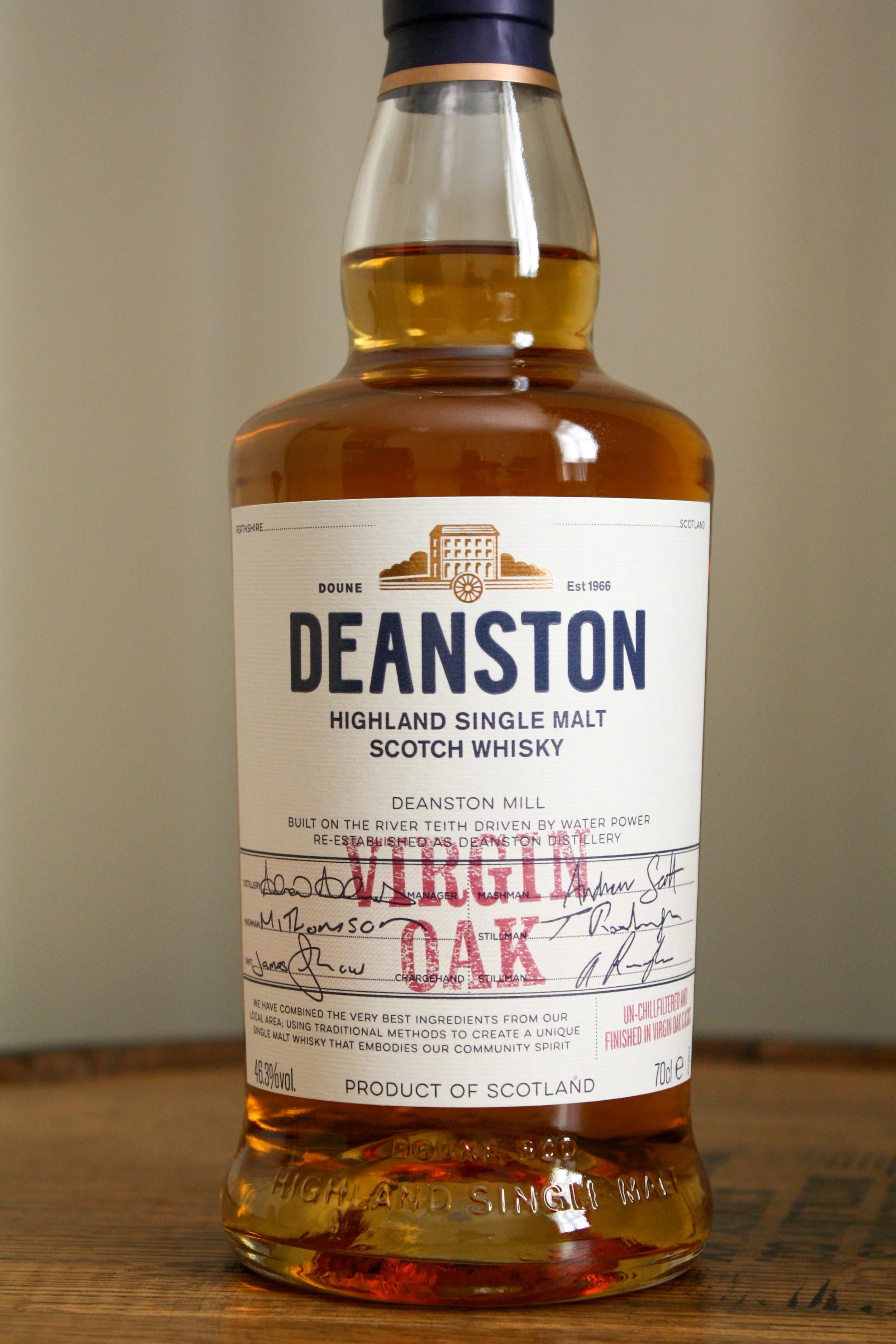 Deanston Virgin Oak — Dramface